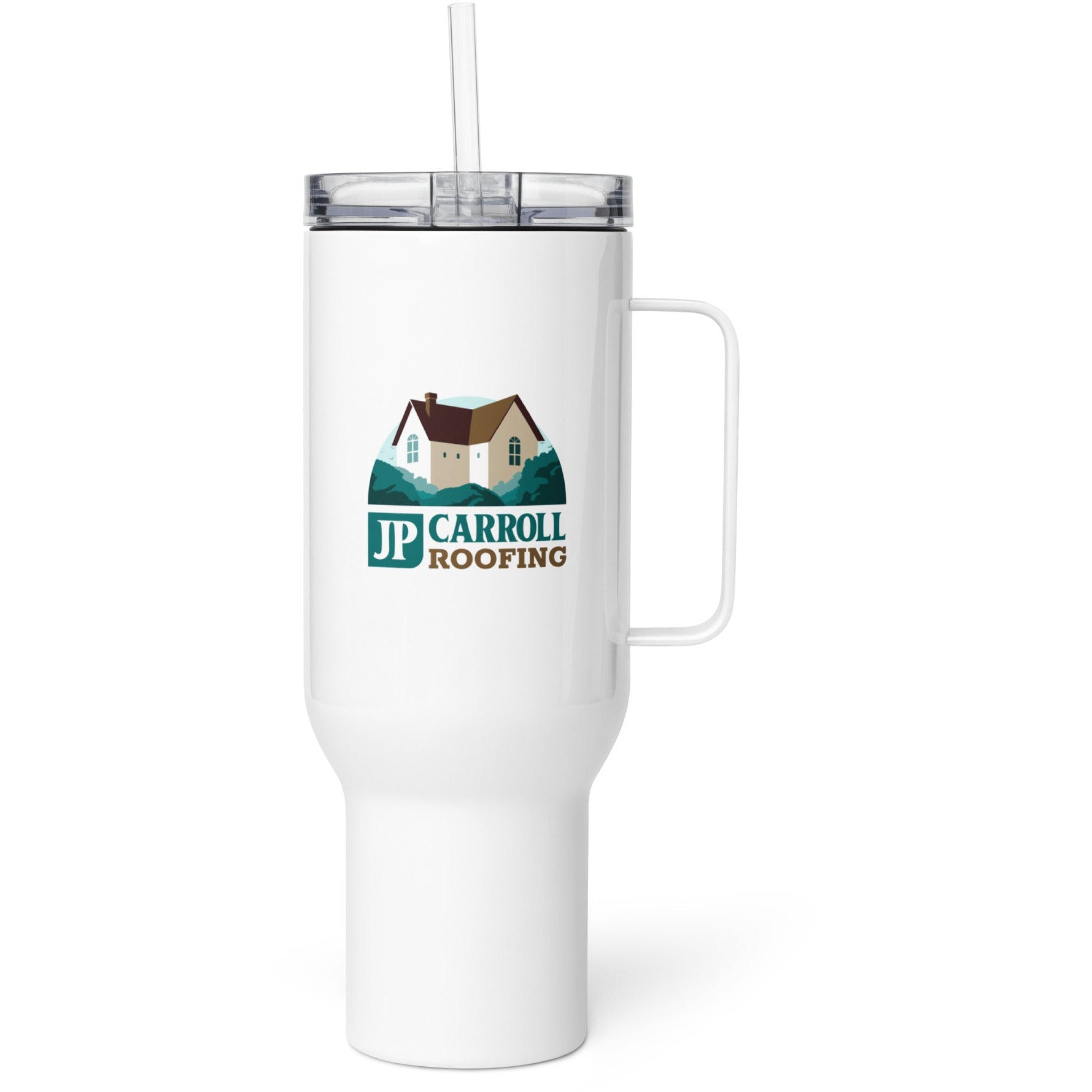JPC Roofing Travel mug with a handle